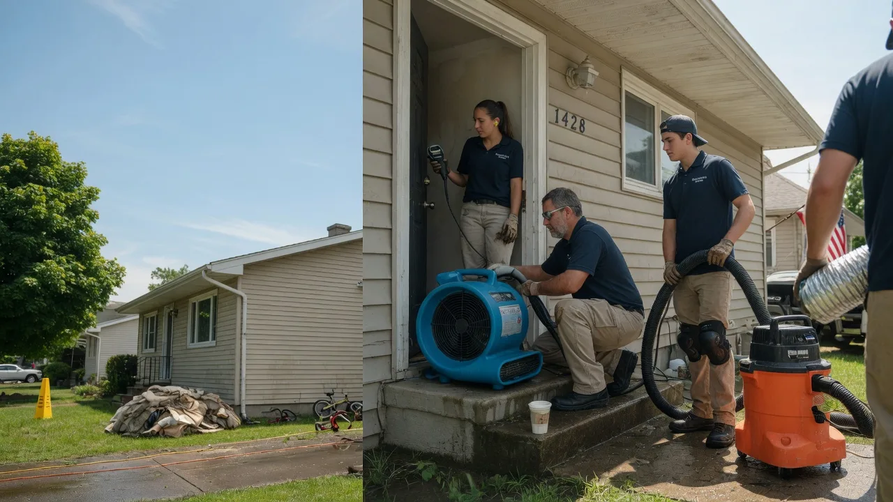 Water Damage Restoration in Sterling, IL near me